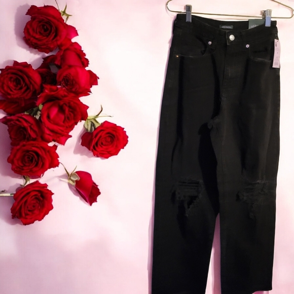 wild fable Denim - Wild Fable Black Straight Leg Jeans